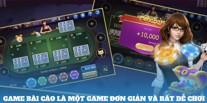 Game bài cào là một game đơn giản và rất dễ chơi